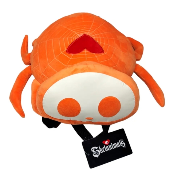 Skelanimals Plush Backpack, Glow In The DarkTarantula Spider - Picture 3 of 8